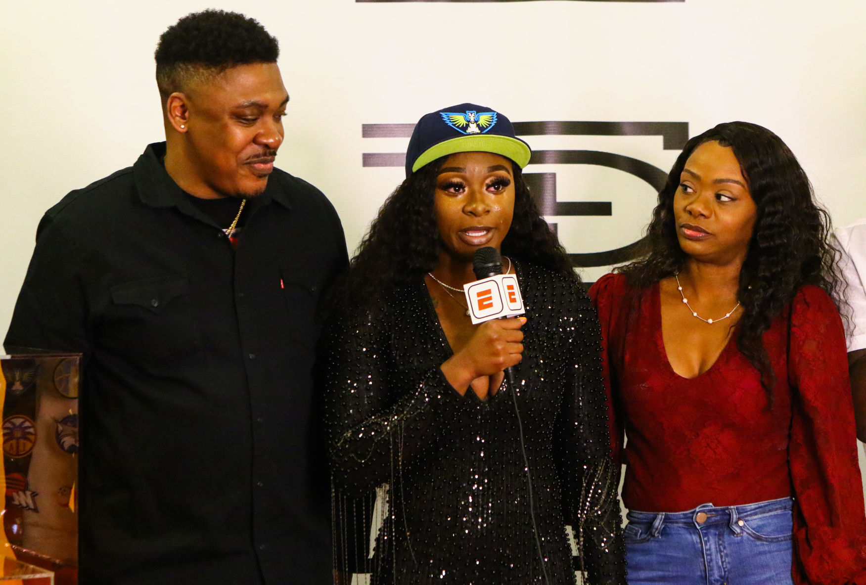 Dana Evans WNBA draft viewing party